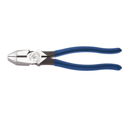 Klein Tools D213-9ne-Cr 9 In. High Leverage Side Cutting Pliers With Connector Crimping