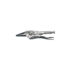 irWIN PETERSON 1502L3, LOCKING PLIERS-LONG NOSE 9" - C/W WIRE CUTTER 1502L3