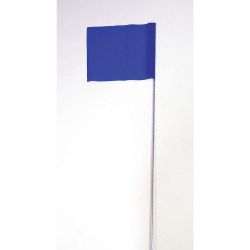 C.H. HANSON 15085, 21" BLUE MARKING FLAG - 100/PK 15085