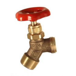 DAHL VALVE LIMITED E231661, VALVE-BRASS ANGLE SED FAUCET - 3/4 MALE INLET E231661