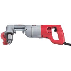 MILWAUKEE 3107-6, DRILL HD RIGHT ANGLE REV 1/2 - 2 SPD W/CASE D-HDL 335-750 RPM 3107-6