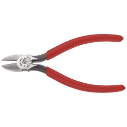 KLEIN TOOLS D202-6, PLIERS-DIAGONAL CUT - 6" TAPERED NOSE C/W GRIPS D202-6