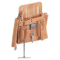 KLEIN TOOLS 5167, POUCH-ELECTRICIAN'S LEATHER 5167