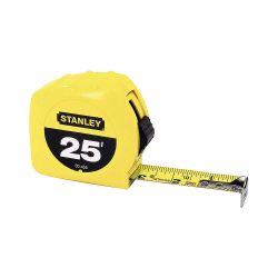 STANLEY 30-496, TAPE RULE- YELLOW CLAD - 5M/16' X 3/4 30-496