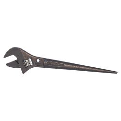 KLEIN TOOLS 3227, CONSTRUCTION WRENCH, - ADJUSTABLE-HEAD 3227