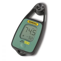 GENERAL TOOLS DAF3010, MINI AIRFLOW/TEMPERATURE METER - WITH WIND CHILL DAF3010