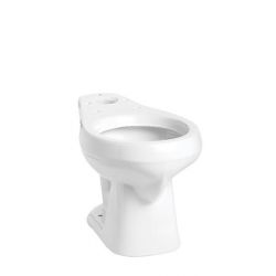MANSFIELD PLUMBING 130010007, ALTO ROUND FRONT 12" ROUGH IN - BOWL 1.28/1.6 GPF WHITE 130010007