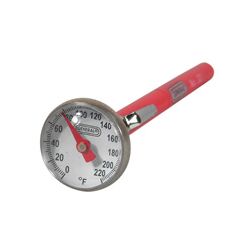 GENERAL TOOLS 320, ANALOG POCKET THERMOMETER - W/MAGNIFYING LENS, -40F-160F 320