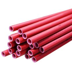 WFS APPROVED 747407012, VIPERT POTABLE TUBING HOT/COLD - RED 3/4 X 12' LENGTH PERT 747407012