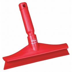 10" ULTRA HYGIENE TABLE - SQUEEGEE - RED