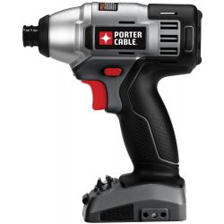 PORTER CABLE PC18ID, DRIVER-IMPACT 1/4" CORDLESS - 18V BARE TOOL NO BATTERY PC18ID