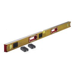 STABILA 39340, LEVEL WITH LIGHTS 48" - TYPE 196 W/HAND HOLES 39340