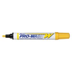 LACO MARKAL 97033, MARKER-PAINT PRO-WASH W - WATER REMOVABLE BLACK 97033