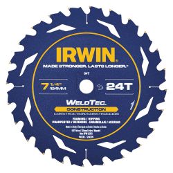IRWIN 24035, 7-1/4" CIRCULAR SAW BLADE 24035