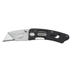 STANLEY 10-855, FOLDING UTILITY KNIFE - ONE-HANDED OPEN/CLOSE 10-855