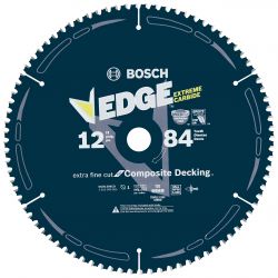 BOSCH DCB1284CD, BLADE-CIRCULAR SAW 12" - 84T COMPOSITE DECKING DCB1284CD