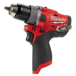 MILWAUKEE 2504-20, HAMMER DRILL - 1/2" M12 FUEL - TOOL ONLY W/BELT CLIP 2504-20