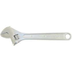 WRENCH-ADJUSTABLE- CHROME 10"