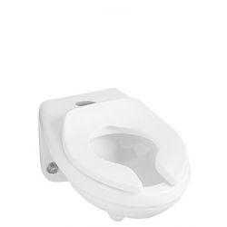 MANSFIELD PLUMBING 130110001, ERIE WALL HUNG ELONGATED - BOWL 1-1/2 TOP OUTLET WHITE 130110001