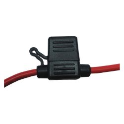 FUSE HOLDER,30 A,RUBBER,12 AWG