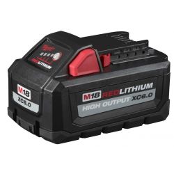 MILWAUKEE 48-11-1865, BATTERY PACK-XC6.0 - M18 FUEL RED LITHIUM 48-11-1865