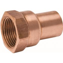 WFS APPROVED 100635010, ADAPTER-COPPER C X FE - 1" 100635010