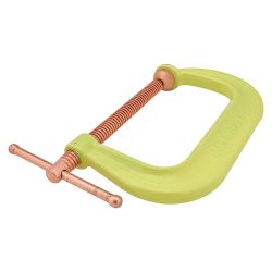 JPW INDUSTRIES, INC. WILTON 20479, CLAMP "C" FORGED 2" - COPPER PLATED SCREW HIGH VIS. 20479