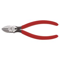 KLEIN TOOLS D252-6, PLIERS-DIAGONAL CUT H/DUTY - 6" TAPERED NOSE C/W GRIPS D252-6