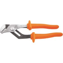 KLEIN TOOLS D502-10-INS, INSULATED PUMP PLIERS, 10" D502-10-INS