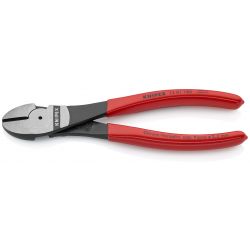 KNIPEX 74 01 180, DIAGONAL CUTTERS - 7-1/4" - HIGH LEVERAGE 74 01 180