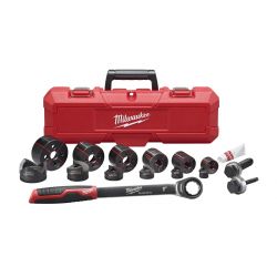 MILWAUKEE 49-16-2694, HAND RATCHET KNOCKOUT SET - PUNCHES AND DIES 1/2" - 2" 49-16-2694