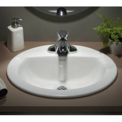 AMERICAN STANDARD 0346403.020, COLONY C-TOP CHINA SINK - 4 IN CTRS WHT 0346403.020