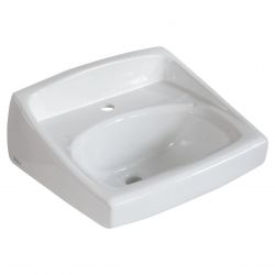 AMERICAN STANDARD 0356421.020, SINK - LUCERNE WALL-HUNG - LAVA CHO WHT 0356421.020