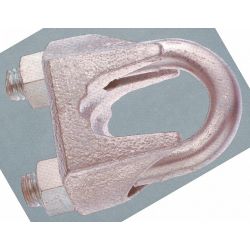 WIRE ROPE CLIP 1/16 MALLEABLE IRON