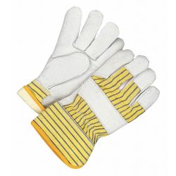 COLD PROTECTION GLOVES, BEIGE/ YELLOW,PR