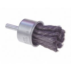 BRUSH END KNOT 1IN S/S 1/2IN O
