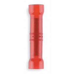 BUTT SPLICE CONNECTOR,RED,8 AW G,PK2
