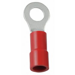 RING TERMINAL,RED,BUTTED,22 TO 16,P
