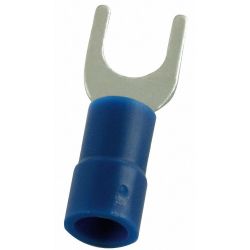 FORK TERMINAL,BLUE,16 TO 14 AWG,PK1