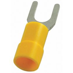 FORK TERMINAL,YELLOW,12 TO 10 AWG,P