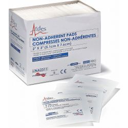 PADS NON-ADH STERILE 2INX3IN 1 00/BX