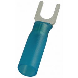 FORK TERMINAL,BLUE,16 TO 14 AWG,PK2