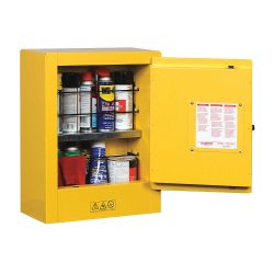 MINI FLAMMABLE SAFETY CABINET,4 GAL