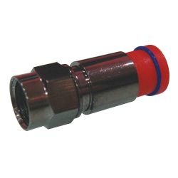COAXIAL CONNECTOR,RG6,F TYPE,PK 10