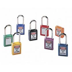 LOCK LOCKOUT RED KEYED DIFFERE NT