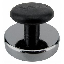 ROUND MAGNET WITH HANDLE,11 LB . PULL