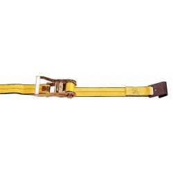 TIE DOWN STRAP,RATCHET,POLY,27 FT.