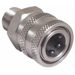 QUICK CONNECT COUPLER,MALE,3/8 X 3/
