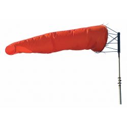 REPLACEMENT WINDSOCK,RED/ORANG E,56" L
