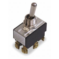 TOGGLE SWITCH,HEAVY DUTY, DPDT,ON/OF
